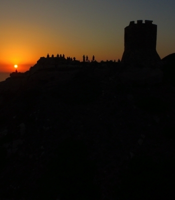Sonnenuntergang Torre del Porticciolo